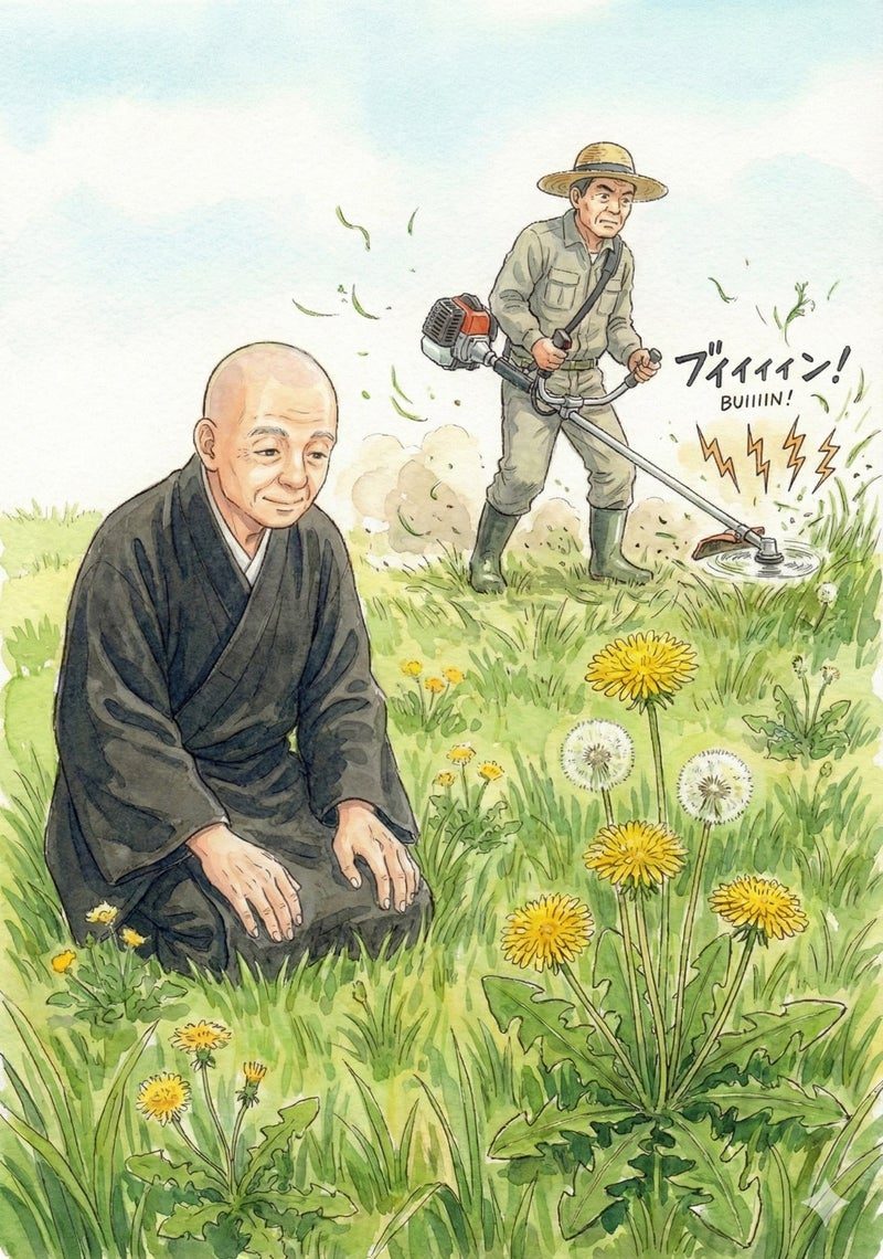第6話 ほどけていく心 ―お坊さんの帰り道― 挿絵09