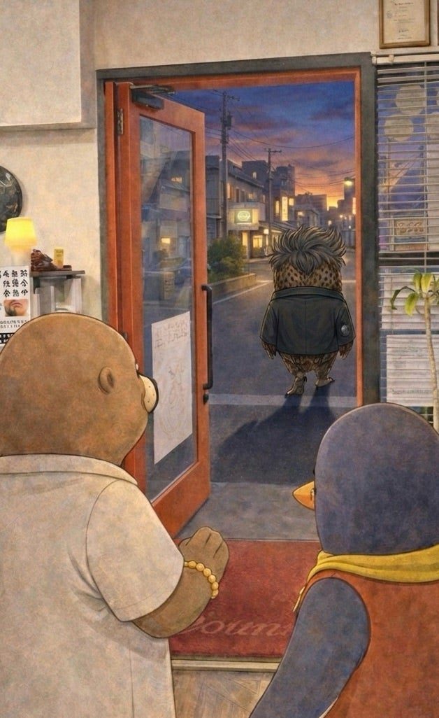 第11話 笑わないフクロウ君 挿絵09