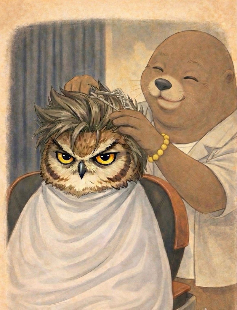 第11話 笑わないフクロウ君 挿絵12