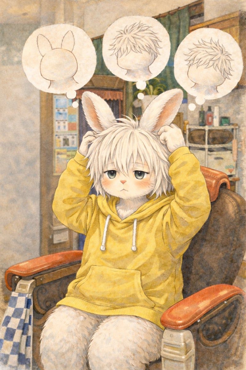 第12話 うわさの風で迷った うさぎ君 挿絵05